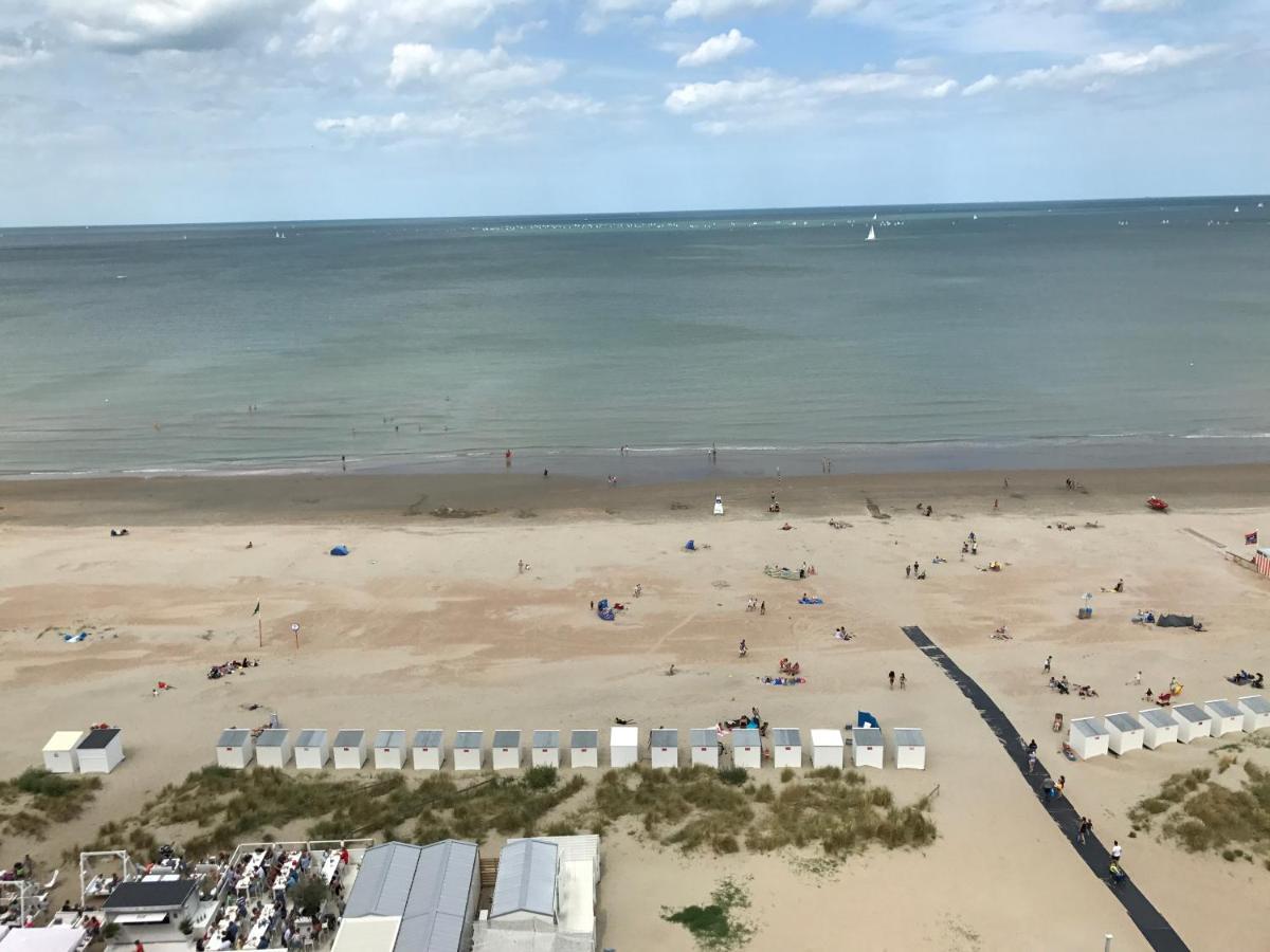 White Sea/Sun/Sky Dreams 4 Six @ Nieuwpoort Apartment Bagian luar foto
